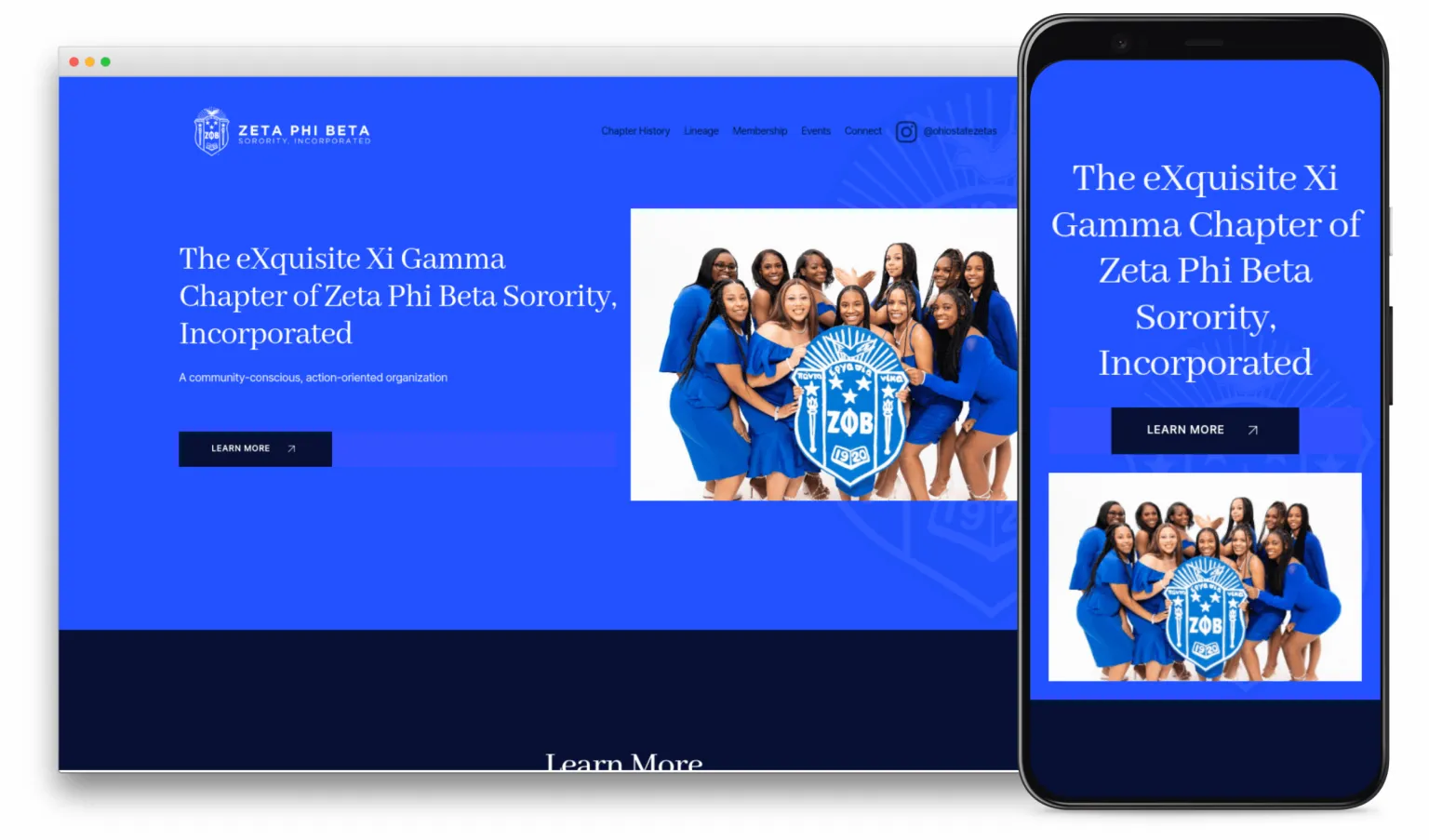 Zeta Phi Beta Sorority - Xi Gamma Chapter